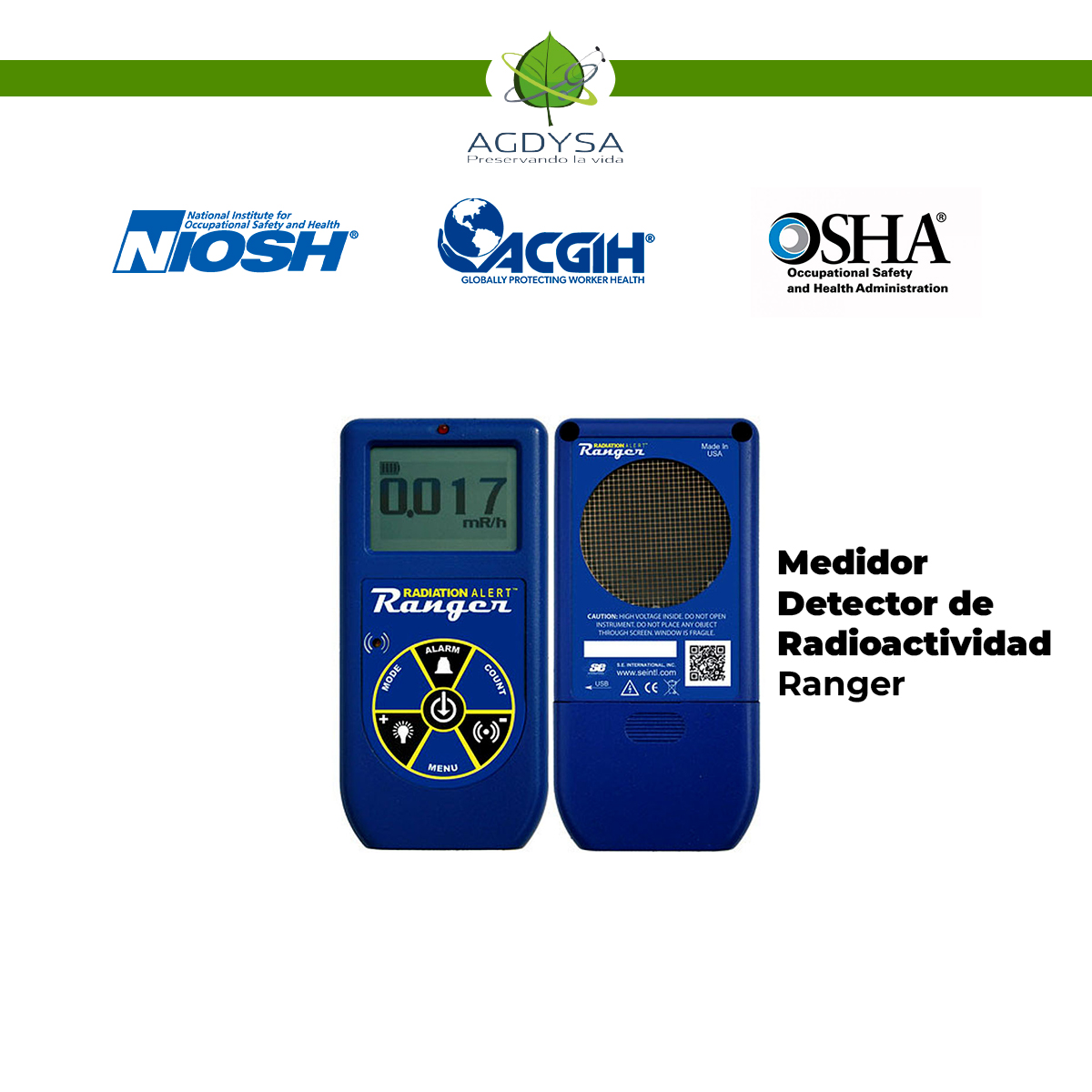 Radiation Alert Ranger